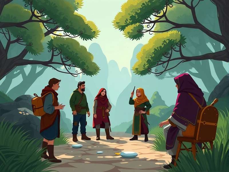 Wisdom Walk Community Event Wisdom Walk community event screenshot showing players collaborating